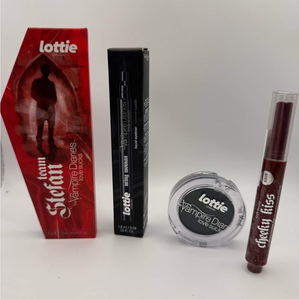 Lottie London x Vampire Diaries Limited Edition Team Stephan 4pc Makeup Set